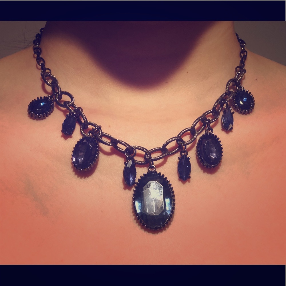 Blue Stones Necklace